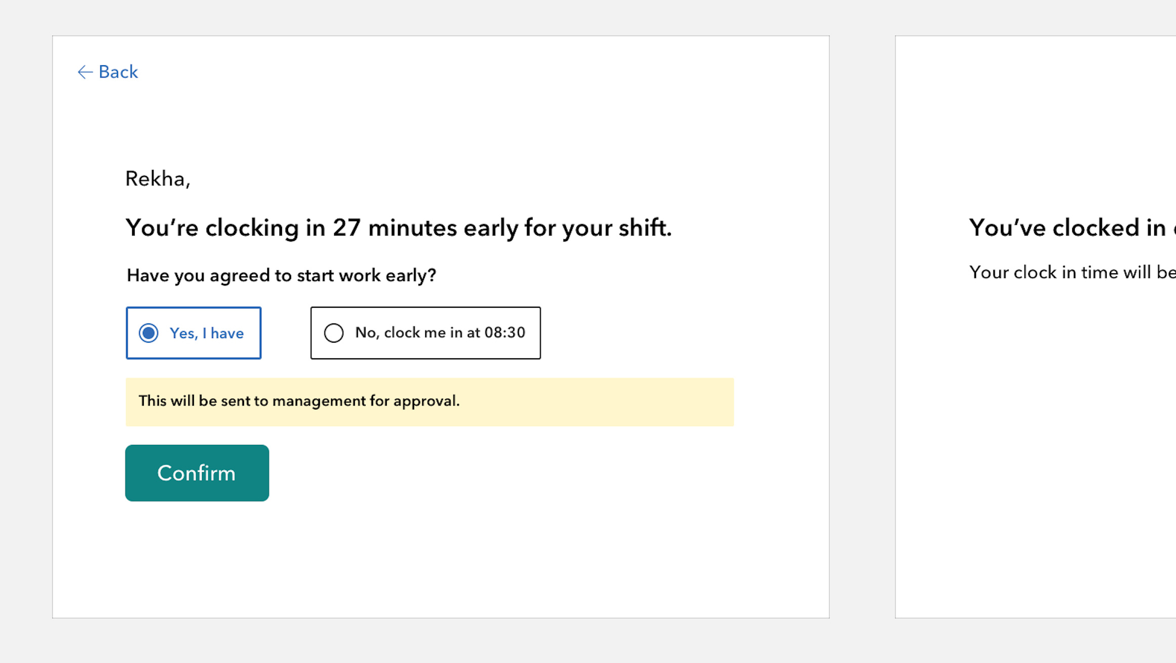 clock-in-visual-design